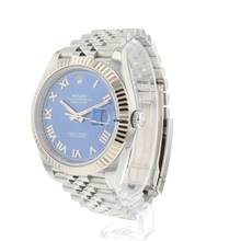 Thumbnail von Rolex Datejust 41 Jubilee Fluted Azzurro Blue Roman Dial
