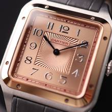 Thumbnail von Cartier Santos Dumont XL Rose/Gold Salmon Dial Limited Edition