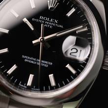 Thumbnail von Rolex Oyster Perpetual Date 34 Oyster Black Dial