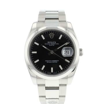  Rolex Oyster Perpetual Date 34 Oyster Black Dial 