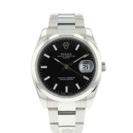 Rolex Oyster Perpetual Date 34 Oyster Black Dial 