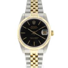 Thumbnail von Rolex Datejust 31 Steel Gold Jubilee Fluted Black Dial