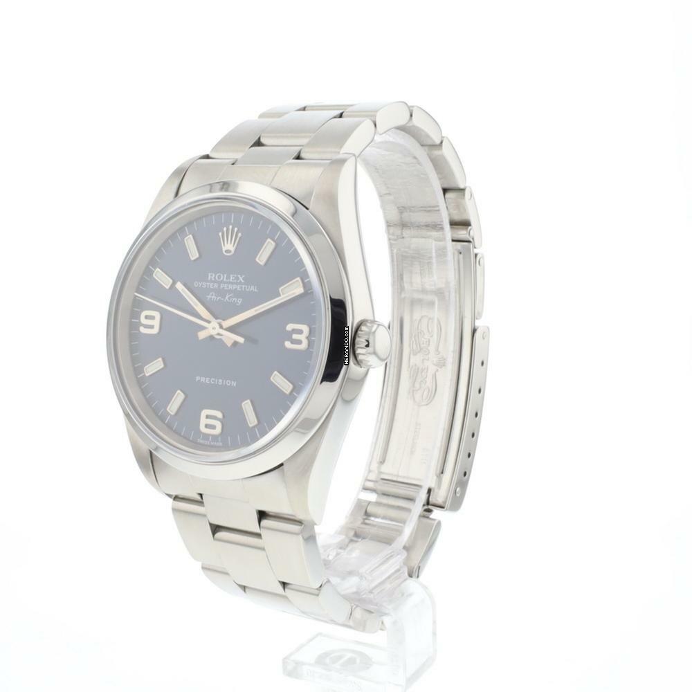  Rolex Air King Blue Dial 