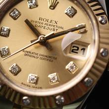 Thumbnail von Rolex Lady-Datejust 26 Steel Gold Jubilee Fluted Diamonds