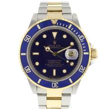 Thumbnail von Rolex Submariner Date Blue Gold/Steel Purple Dial