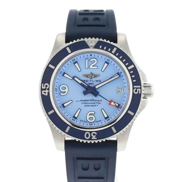  Breitling Superocean 36 Lady 36MM Blue 