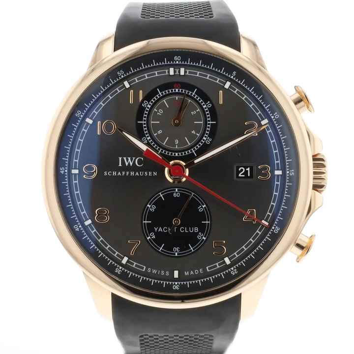  IWC Portugieser Yacht Club Chronograph Rose Gold 