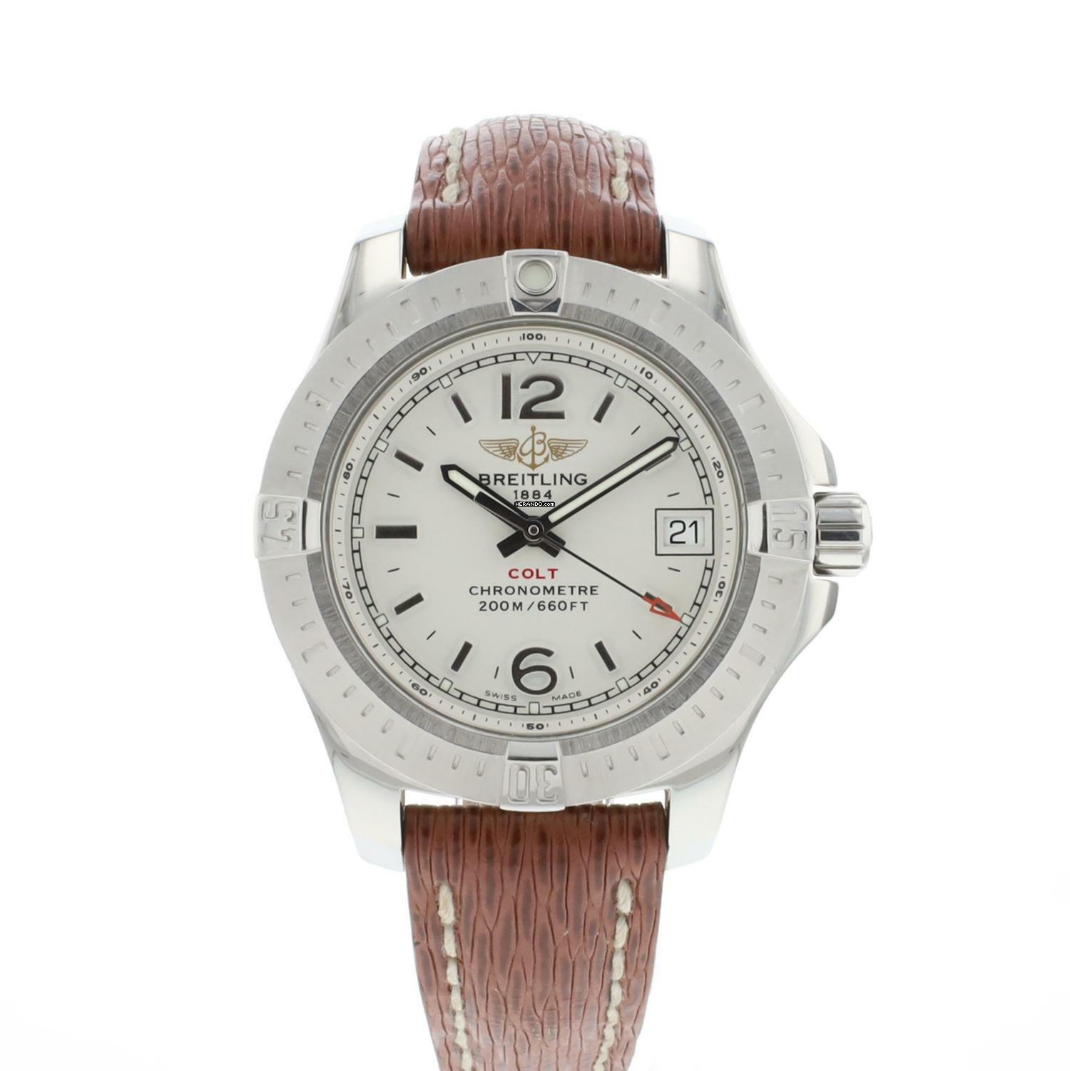 Breitling Colt Lady 33MM White Dial