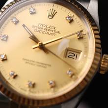 Thumbnail von Rolex Datejust 36 Steel Gold Jubilee Fluted Champagne Diamond Dial
