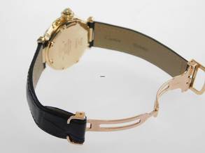 Thumbnail von Cartier Pasha C Automatik mit origin Brillantlünette 18 Karat Gelbgold 36 mm im TOP Zustand Full Set