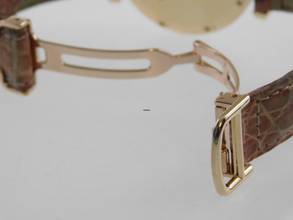 Thumbnail von Cartier Pasha C Automatik mit origin Brillantlünette 18 Karat Gelbgold 36 mm im TOP Zustand Full Set