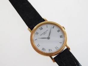 Thumbnail von Patek Philippe Calatrava 4819 18 Karat Gelbgold 25 mm mit Zubehör im original Zustand