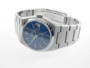 Thumbnail von Rolex Datejust Oysterquartz Herrenuhr 36 mm im Original Zustand blaues Blatt Volles Top Band alle Glieder von 1988 L Serie