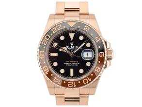 Thumbnail von Rolex GMT-Master II 126715chnr Rose Gold rootbeer - Like New Full Set