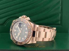 Thumbnail von Rolex GMT-Master II 126715chnr Rose Gold rootbeer - Like New Full Set