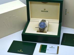 Thumbnail von Rolex Oyster Perpetual 39 Blue Like New Ful Set