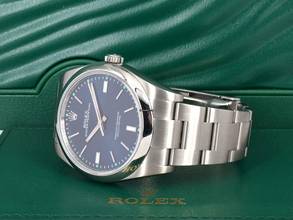 Thumbnail von Rolex Oyster Perpetual 39 Blue Like New Ful Set