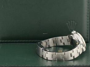 Thumbnail von Rolex Oyster Perpetual Lady Date Datejust Lady 26mm Black Dial With After Diamonds Bezel - Full Set