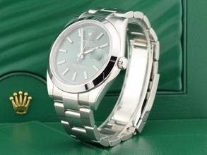 Thumbnail von Rolex Datejust 41 Ii 41mm Green Dial New