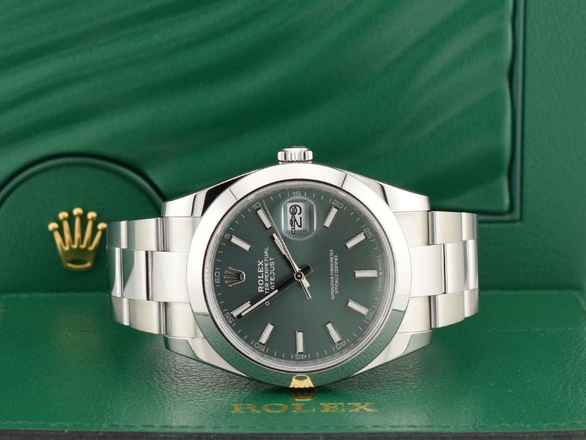  Rolex Datejust 41 Ii 41mm Green Dial New 