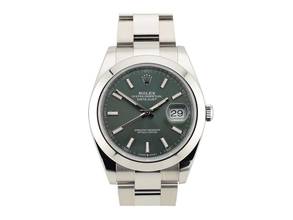 Thumbnail von Rolex Datejust 41 Ii 41mm Green Dial New
