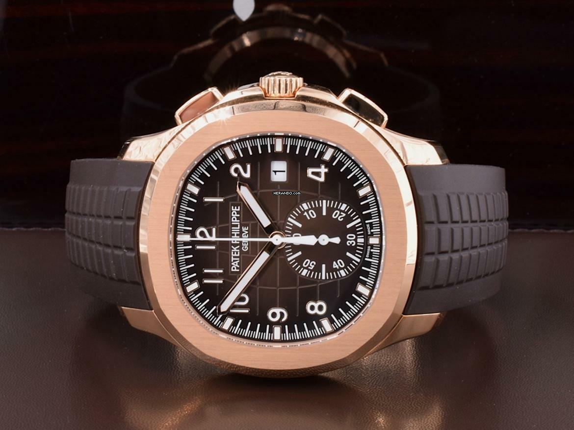 Thumbnail von Patek Philippe Aquanaut Chronograph Rose Gold New 2024 Ita