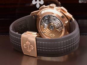 Thumbnail von Patek Philippe Aquanaut Chronograph Rose Gold New 2024 Ita