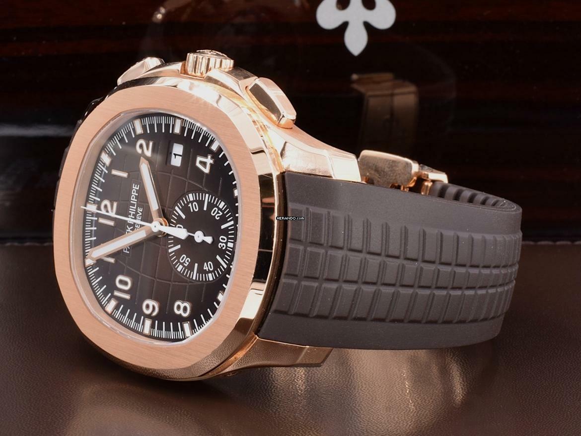 Thumbnail von Patek Philippe Aquanaut Chronograph Rose Gold New 2024 Ita