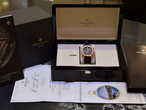 Thumbnail von Patek Philippe Aquanaut Chronograph Rose Gold New 2024 Ita