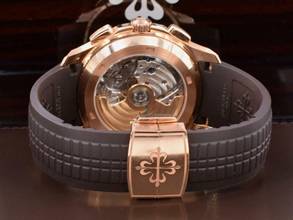 Thumbnail von Patek Philippe Aquanaut Chronograph Rose Gold New 2024 Ita