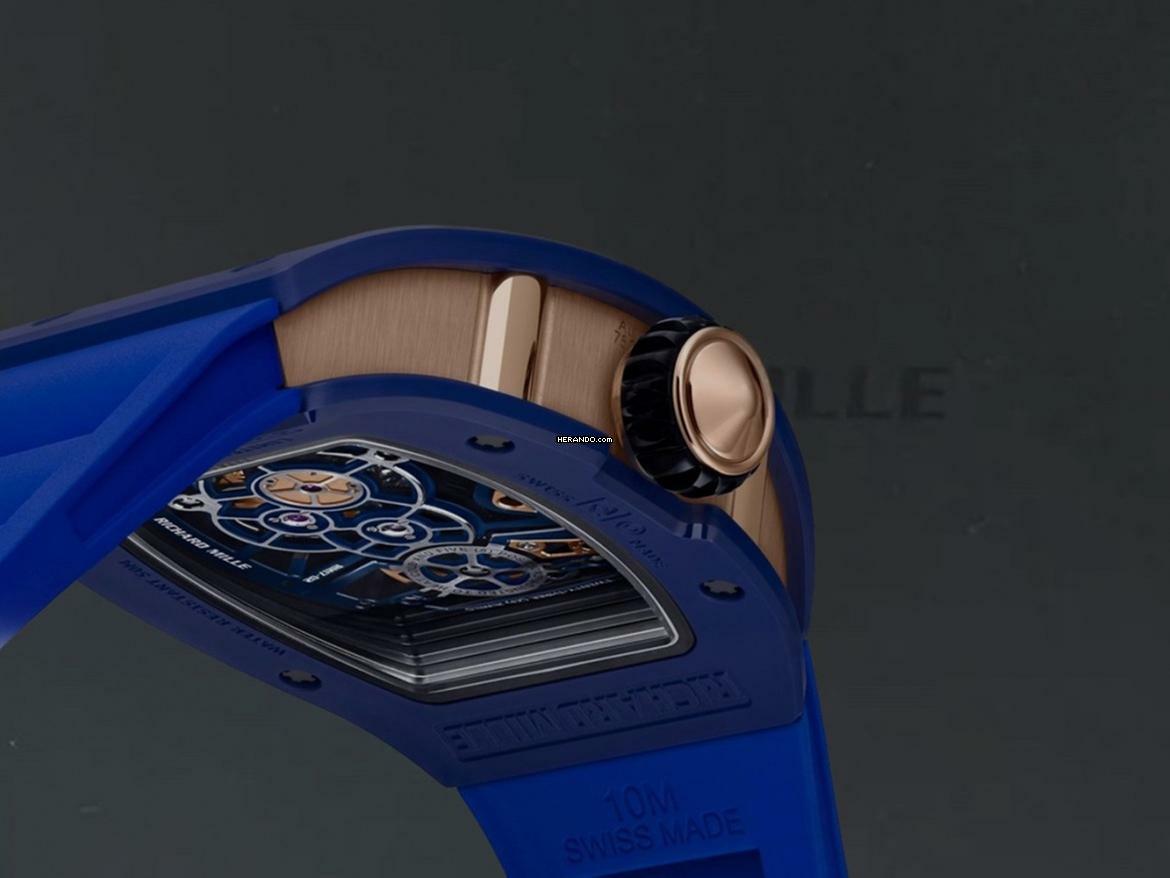 Thumbnail von Richard Mille Rm 17-02 Blue Ceramic Rose Gold Tourbillon Limited Edition Of 30