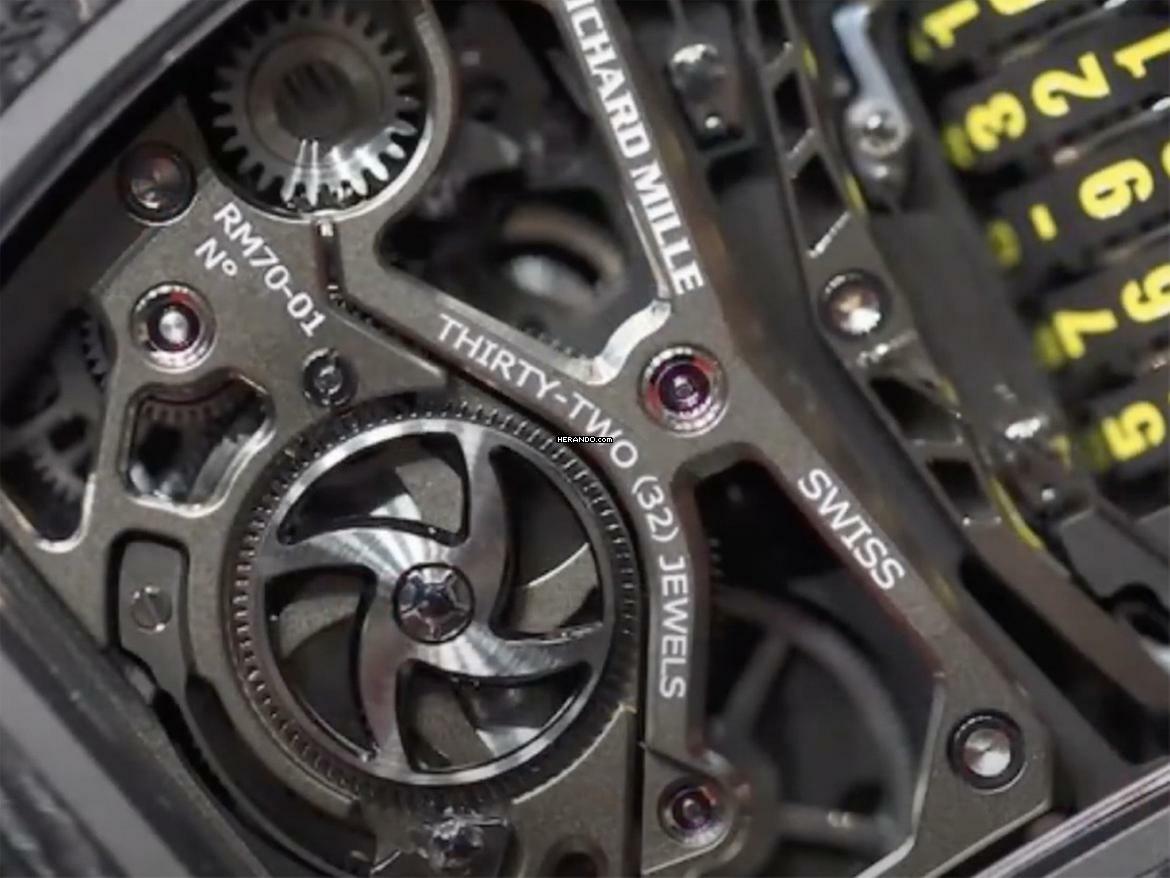 Thumbnail von Richard Mille Rm70 01 Tourbillon Alain Prost Limited Edition Of 30 Pieces