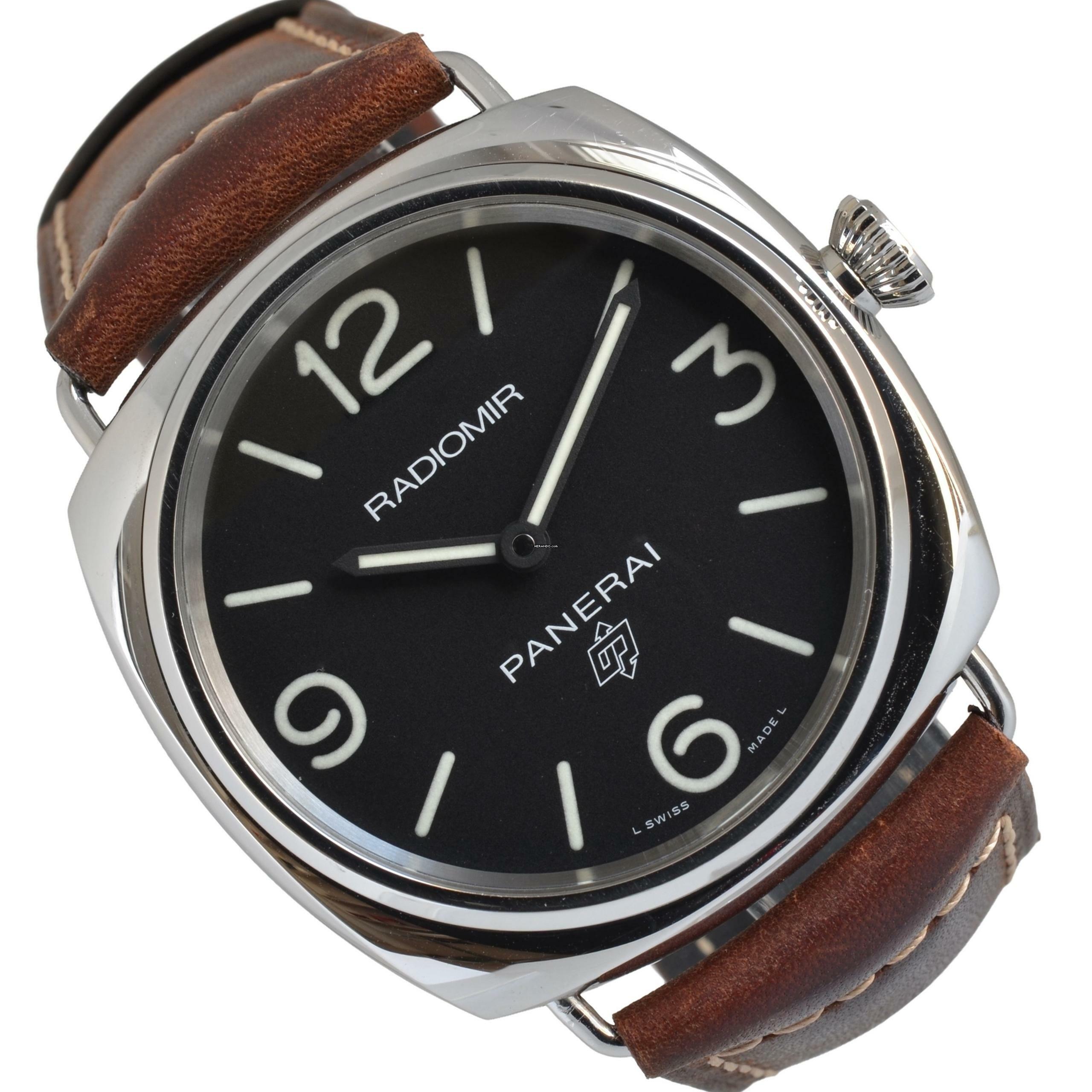 Panerai Radiomir 45MM Base Logo PAM00753 2019 Full Set TOP Condition