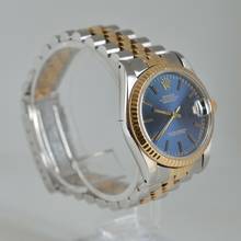 Thumbnail von Rolex Datejust 31 68273 31MM blue soleil dial Full Set