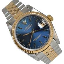 Thumbnail von Rolex Datejust 31 68273 31MM blue soleil dial Full Set