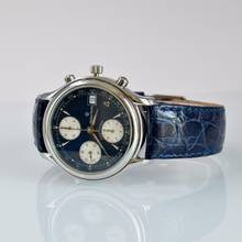 Thumbnail von Wyler Vetta Etanche 3070 chronograph blue dial