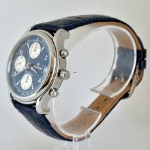 Thumbnail von Wyler Vetta Etanche 3070 chronograph blue dial