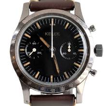 Thumbnail von Kelek Chronograph ghost black dial 1970