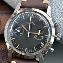 Thumbnail von Kelek Chronograph ghost black dial 1970