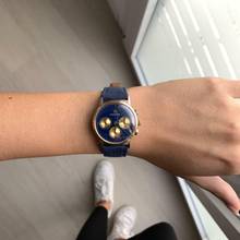 Thumbnail von Hamilton Lancaster U.S.A chronograph 32MM Lemania 1873 blue dial 1970