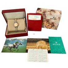 Thumbnail von Rolex Lady-Datejust 69173 Ladies 26MM champagne dial Full Set