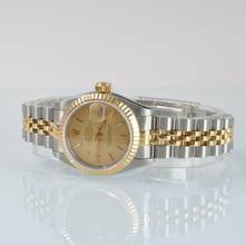 Thumbnail von Rolex Lady-Datejust 69173 Ladies 26MM champagne dial Full Set