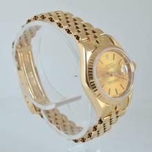 Thumbnail von Rolex Lady-Datejust 69178 Ladies 26MM champagne dial gold 18KT Full Set TOP Condition