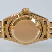 Thumbnail von Rolex Lady-Datejust 69178 Ladies 26MM champagne dial gold 18KT Full Set TOP Condition