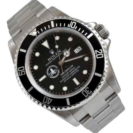  Rolex Sea-Dweller 4000 16600 Date “Polipetto” Italian Police assigned Full Set NOS 