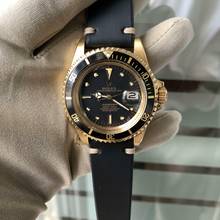 Thumbnail von Rolex Submariner Date 1680/8 black nipple dial yellow gold 18KT TOP Condition 1977 TOP Condition