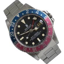 Thumbnail von Rolex GMT-Master 1675 Pepsi fuchsia pink bezel 1970 Full Set