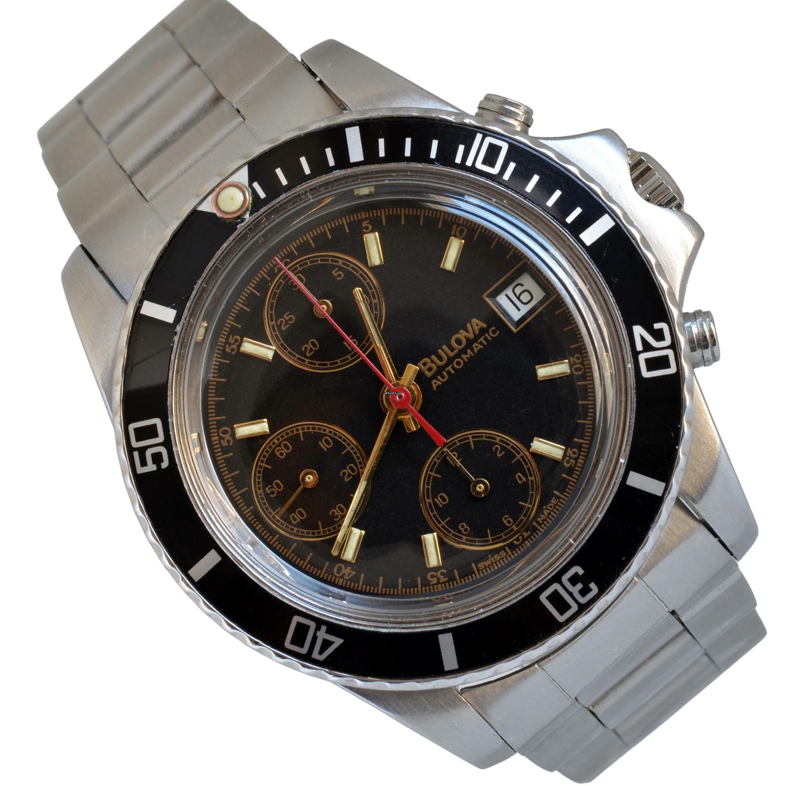 Bulova Chronograph oversize automatic Full Set