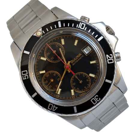  Bulova Chronograph oversize automatic Full Set 