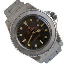 Thumbnail von Rolex Submariner (No Date) 5512 meter-first galvanic gilt dial brown colour 1963